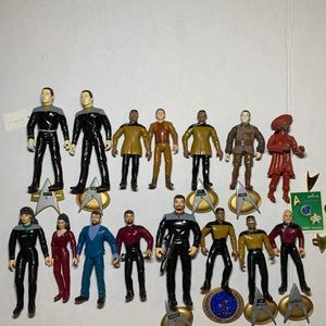 Star Trek Vintage collectibles figures